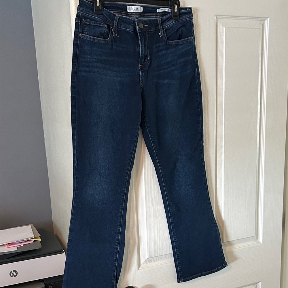 Guess Dark Blue Flare Jeans